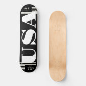 USA 8 1/4" Skateboard Dek (Voorkant)
