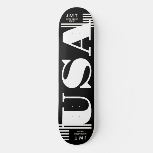 USA 8 1/4" Skateboard Dek (Voorkant)