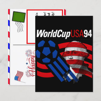 USA 94 WK-erfenis & 4 juli 2026 voetbal Feestdagenkaart