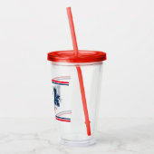 USA Acrylic Tumbler Acryl Drinkbeker (Links)