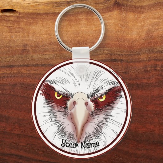 USA Adelaar hoofd  Sleutelhanger (Voorkant)