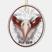 USA Adelaar  Keramisch Ornament (Links)