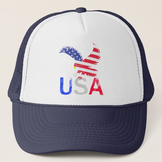 USA Adelaar Trucker Pet (Voorkant)
