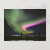 USA, Alaska, Chena Hot Springs. Aurora 2 Briefkaart (Voorkant)