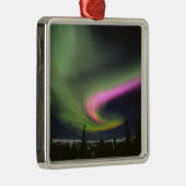 USA, Alaska, Chena Hot Springs. Aurora 2 Metalen Ornament (Rechts)