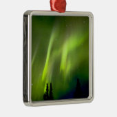 USA, Alaska, Chena Hot Springs. Aurora 3 Metalen Ornament (Rechts)