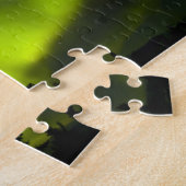 USA, Alaska, Chena Hot Springs. Aurora Borealis 2 Legpuzzel (Zijkant)