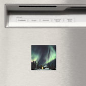 USA, Alaska, Chena Hot Springs. Aurora Magneet (Insitu (Vaatwasser))