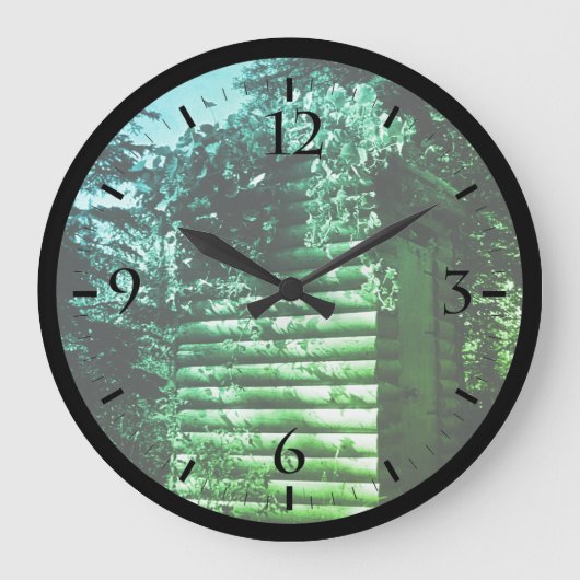 USA Alaska deluxe outhouse Watch Grote Klok (Voorkant)