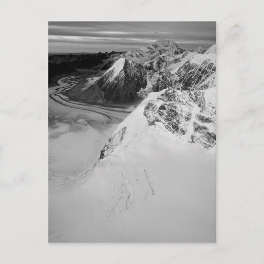 USA, Alaska, Denali National Park, Aerial uitzicht Briefkaart (Voorkant)