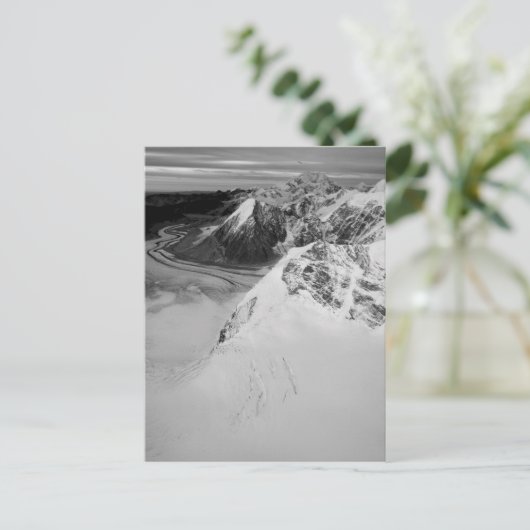 USA, Alaska, Denali National Park, Aerial uitzicht Briefkaart (Staand voorkant)