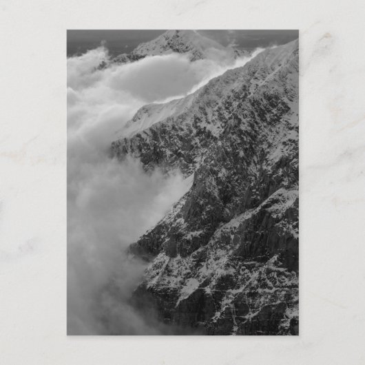 USA, Alaska, Denali National Park, Aerial uitzicht Briefkaart (Voorkant)