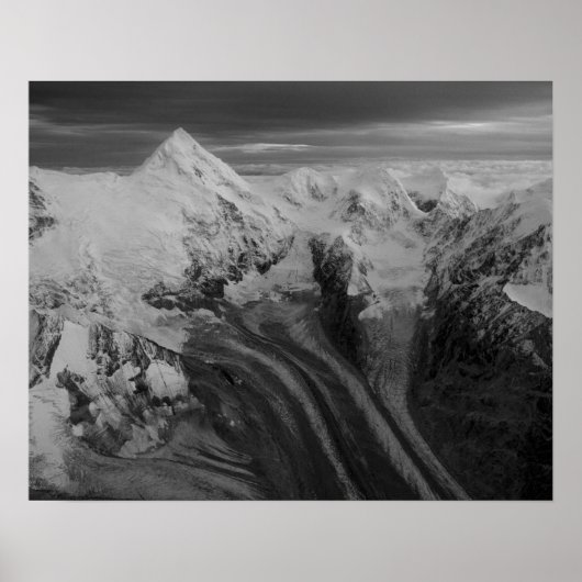USA, Alaska, Denali National Park, Aerial uitzicht Poster (Voorkant)