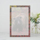 USA, Alaska, Denali National Park. Grizzly beer Briefpapier (Staand voorkant)