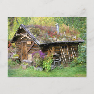 USA, Alaska, Denali National Park, Kantishna. Briefkaart