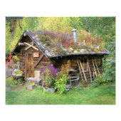 USA, Alaska, Denali National Park, Kantishna. Foto Afdruk (Voorkant)