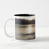 USA, Alaska, Glacier Bay National Park Tweekleurige Koffiemok (Links)