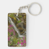 USA, Alaska, Glacier Bay National Park. Vuurwerk Sleutelhanger (achterkant)