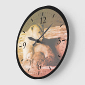  USA Alaska moeder polar beer Watch Large C Grote Klok (Hoek)