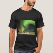 USA Alaska Wilderness Sky Aurora Borealis T-shirt (Voorkant)
