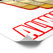 "USA: Altijd een winnaar" Beer Pong Poster (Hoek)