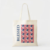 USA AMERICA FLAG Blessed Tote Bag (Voorkant)