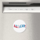 USA AmeriCAN! aangepaste magneet (Insitu (Vaatwasser))