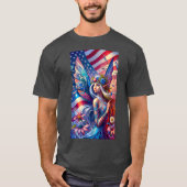 USA American Fairy T-shirt (Voorkant)