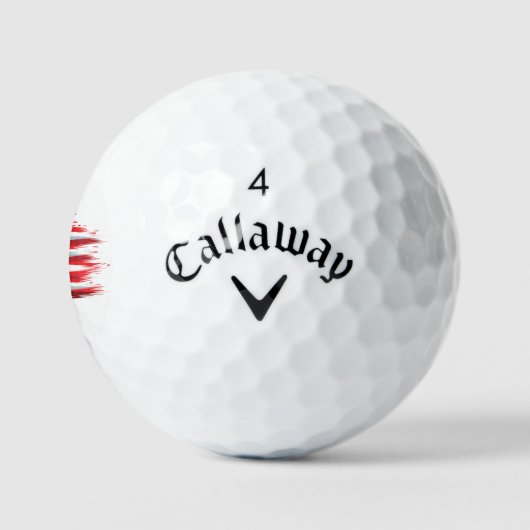 USA American Flag  Golfballen (Logo)
