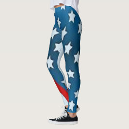 usa american flag star bijt mode yoga actief leggings