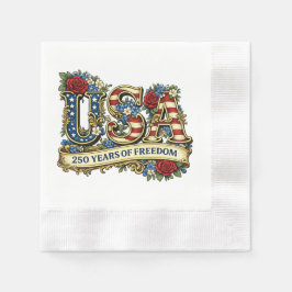 USA America's 250th Anniversary Servet