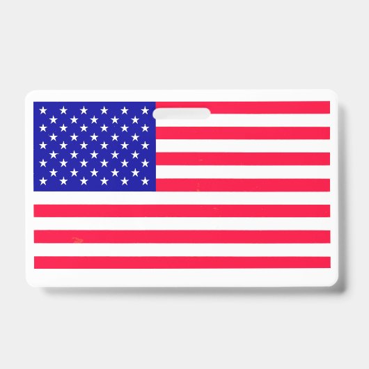 USA Amerikaans US Vlag Horizontale Speldje Badge (Voorzijde)