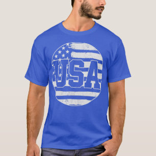 USA Amerikaanse vlag 4th van juli T-shirt