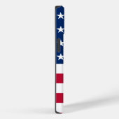 USA Amerikaanse vlag Monogram Familienaam 4th van Case-Mate iPhone Case (Achterkant / Rechts)
