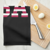 USA Amerikaanse Vlag Patriottisch Rood Wit Blauw S Theedoek (Quarter Fold)