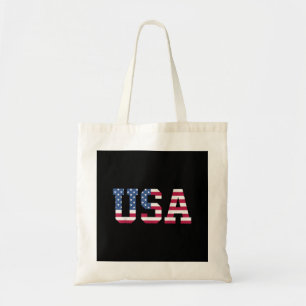 USA Amerikaanse Vlag Patriottisch Rood Wit Blauw S Tote Bag