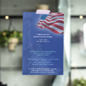 USA Amerikaanse Vlag Patriottische Flyer Sjabloon