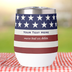 USA Amerikaanse vlag Patriottische Juli 4 Geperson