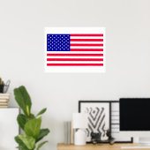 USA Amerikaanse Vlag Waarde Posters Papier Matte (Thuiskantoor)