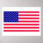 USA Amerikaanse Vlag Waarde Posters Papier Matte (Voorkant)