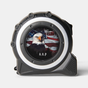 *~* USA AP27 Amerikaanse Vlag Kale Adelaar Patriot Rolmaat