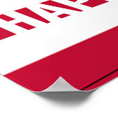 USA ARBEIDSDAG Patriottisch Christelijk Lijst Kuns Poster (Hoek)