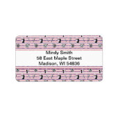 USA Archery Silhouette Pattern Etiket (Voorkant)