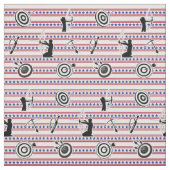 USA Archery Silhouette Pattern Stof (Swatch)