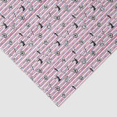 USA Archery Silhouette Pattern Tissuepapier (Detail)