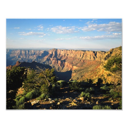 USA, Arizona, Grand Canyon National Park, Uitzicht Foto Afdruk (Voorkant)
