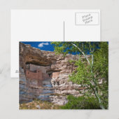 USA, Arizona. Montezuma Castle Briefkaart (Voorkant / Achterkant)