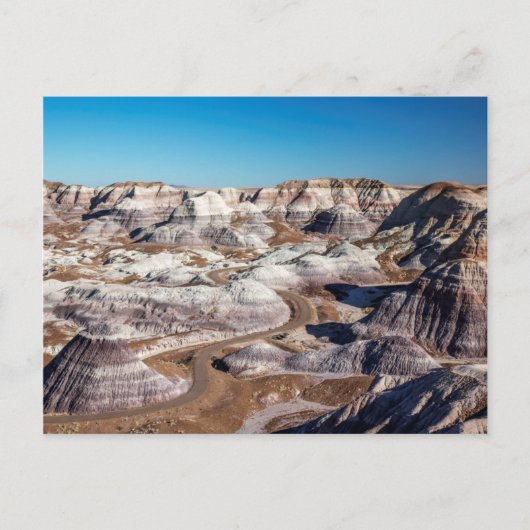 USA, Arizona, Petrified Forest National Park Briefkaart (Voorkant)