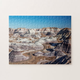 USA, Arizona, Petrified Forest National Park Legpuzzel