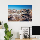 USA, Arizona, Petrified Forest National Park Poster (Thuiskantoor)